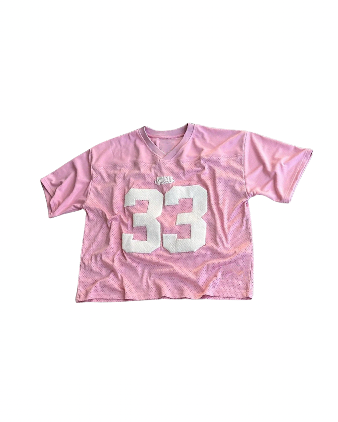 Mesh jersey tee