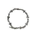 Kendou bracelet set necklace wholesale female horseshoe buckle chain Cuban chain for men and women does not fade hip hop jewelry