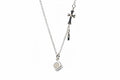 CH cube necklace