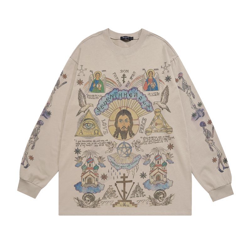 Cross-border long sleeve T-shirt