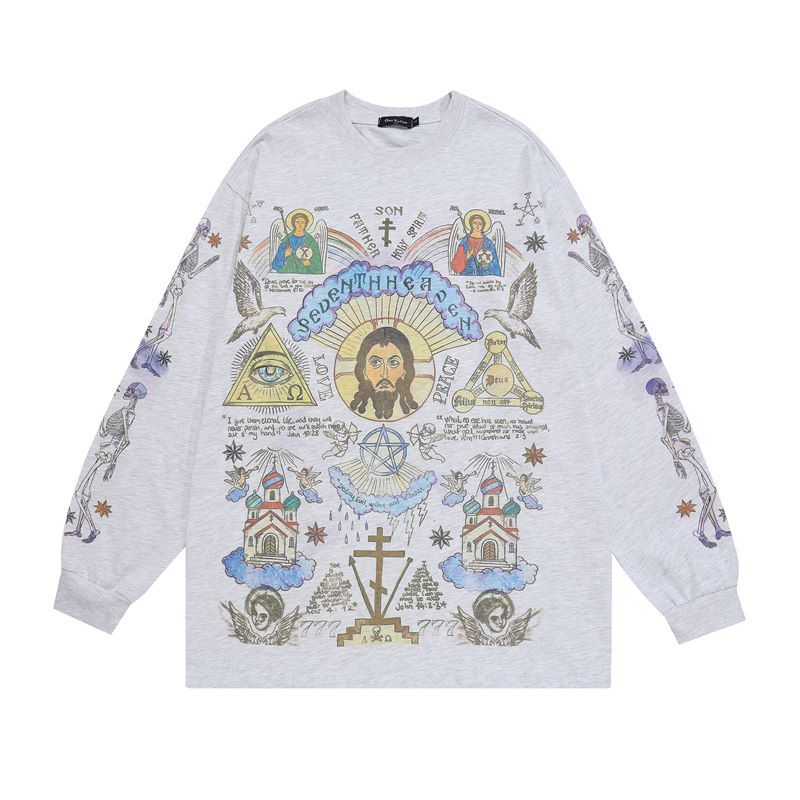 Cross-border long sleeve T-shirt