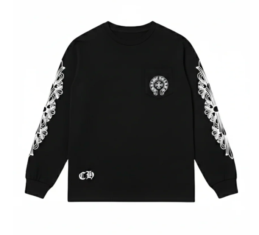 CH Long Sleeve Black and White